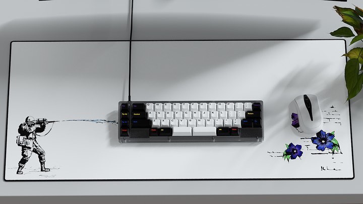 NovelKeys Deskpad - ColorChrome