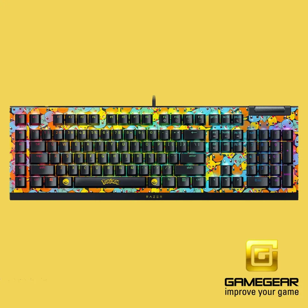 Razer BlackWidow V4 X - Pokémon Edition