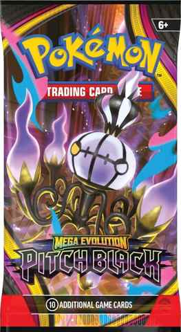 [CTRL-0196214142886] Pokémon TCG Pitch Black Booster Pack