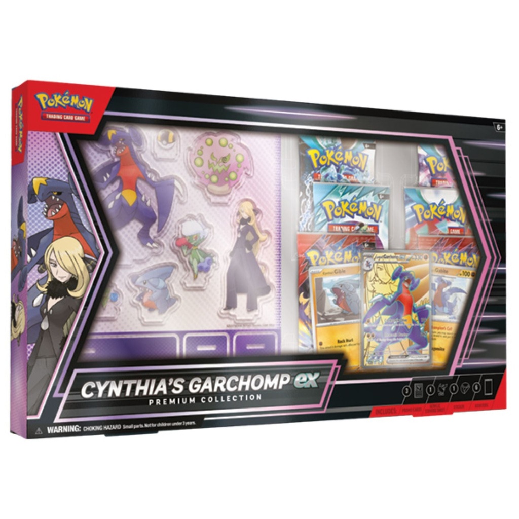 [CTRL-0196214109247] Pokémon TCG Cynthia's Garchomp Ex Premium Collection