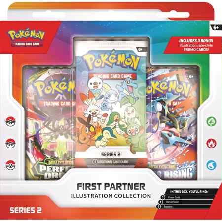 [CTRL-0196214155978] Pokémon TCG First Partner Illustration Collection (Series2)