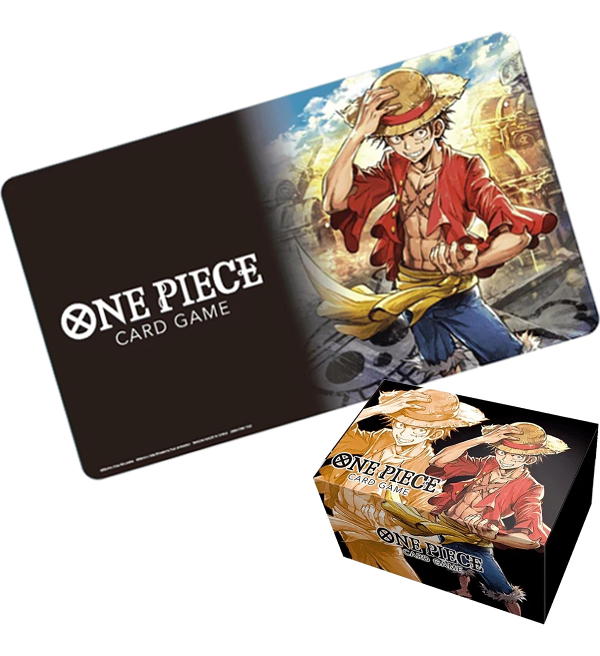 [CTRL-810059780484] One Piece Card Game Playmat and storage box Luffy