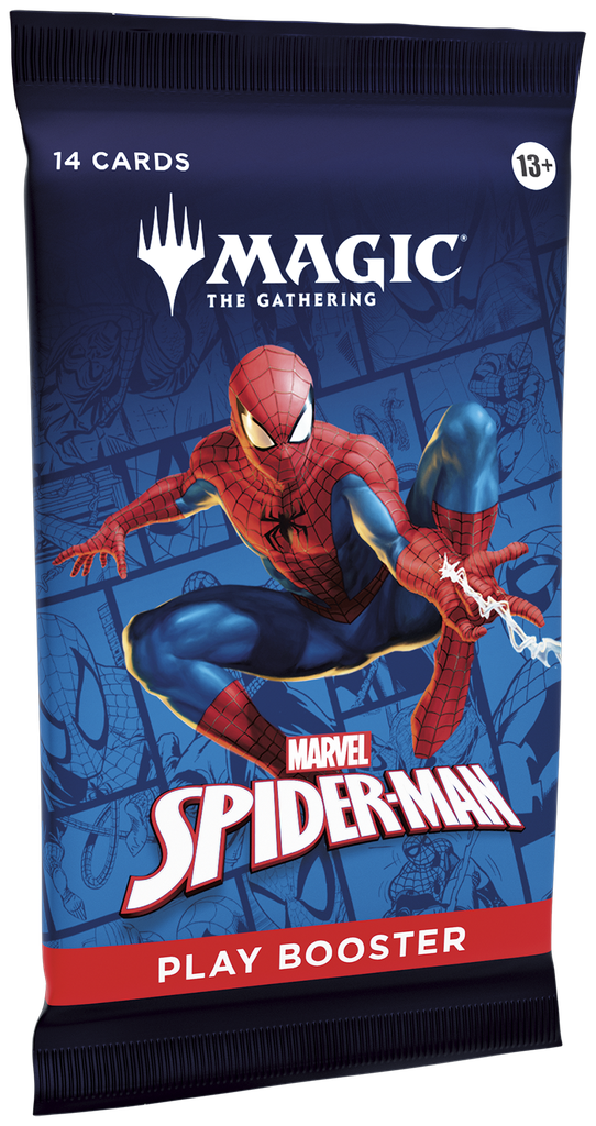 [CTRL-195166289762] Magic: The Gathering Spiderman Play Booster Pack