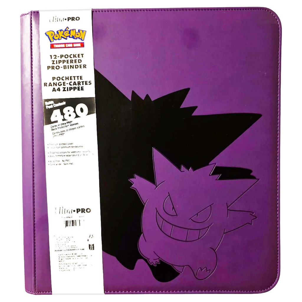 [CTRL-074427166083] Ultra PRO 12p Zipper Binder Gengar