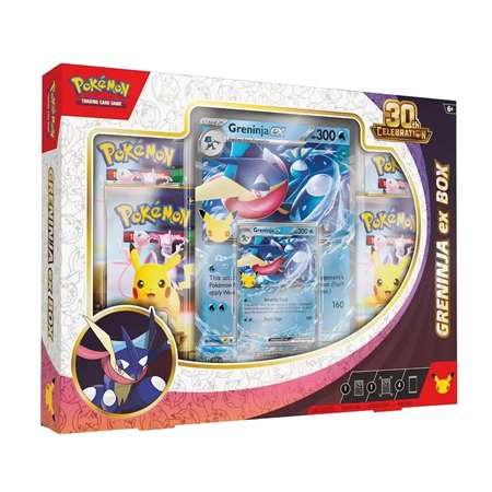 Pokémon TCG: 30th Celebration Greninja ex Box