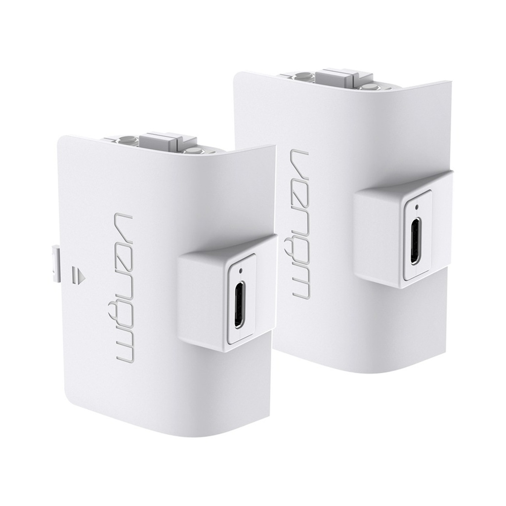 Venom High Capacity 1100 mAh Batterij Twin Pack voor Xbox – Wit
