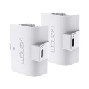Venom High Capacity 1100 mAh Batterij Twin Pack voor Xbox – Wit