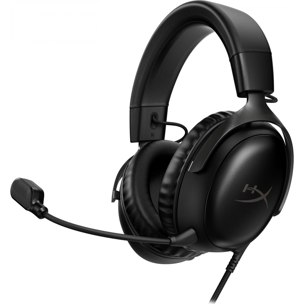 HyperX Cloud III Zwart – Bedrade Gaming Headset met USB en 3,5 mm